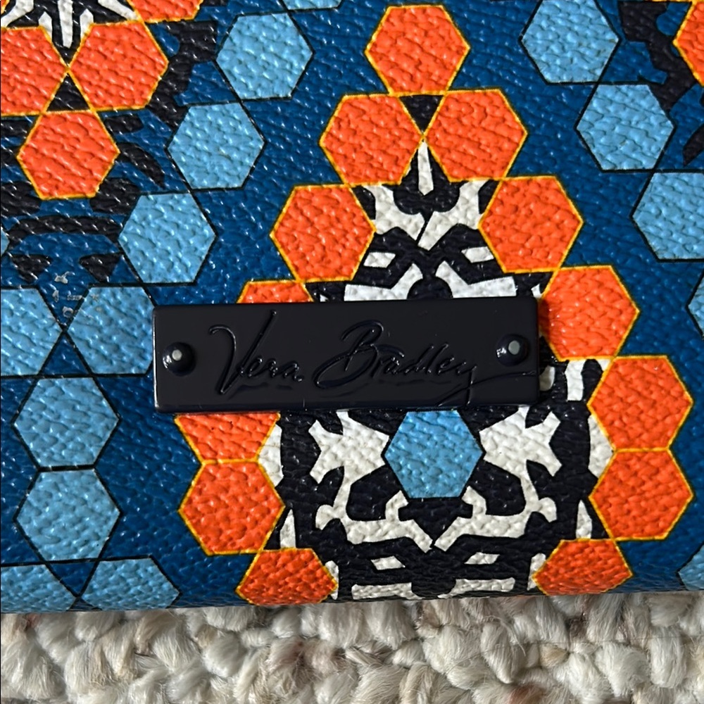 Colorful Geometric Pattern Wallet - Picture 2 of 4